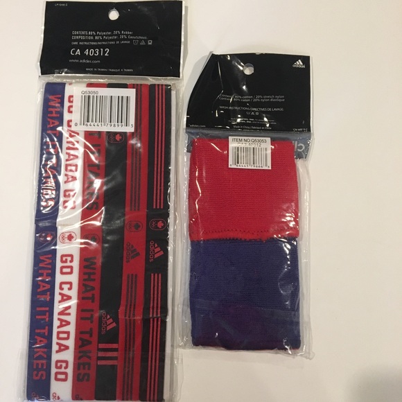 ADIDAS Canada olympics Sportbands and Wristbands - Picture 4 of 4